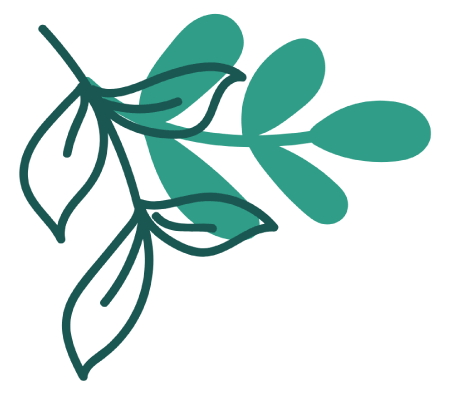 leaf design abstract background dots