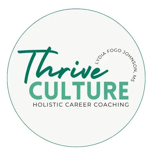 Thrive culture career coaching logo
