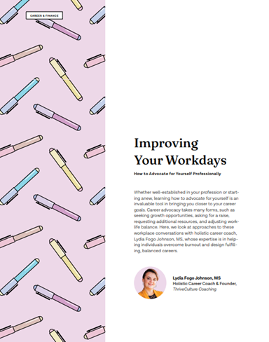 Improve your workdays with advice from a holistic career coach