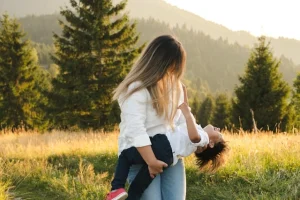 Happy mom who reconfigured her life with Fair Play by Eve Rodsky